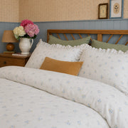 wildflower garden comforter cover ginger velvet pillow