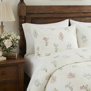 wildflower meadow pillowcase detail