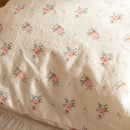 wildflower posy duvet cover set ditsy floral closeup