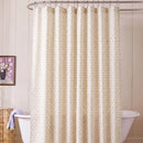 wildflower posy shower curtain cream pink freestanding tub wicker basket